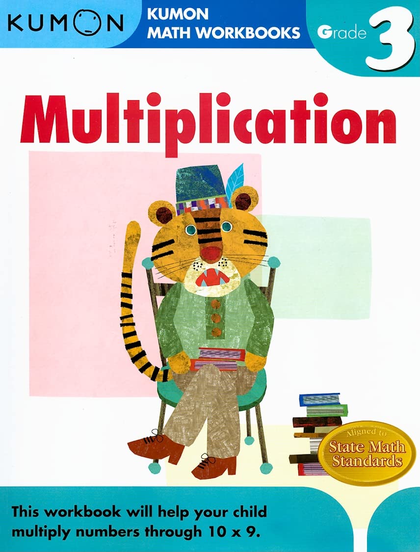 Amazon : Grade 3 Multiplication (Kumon Math Workbooks)