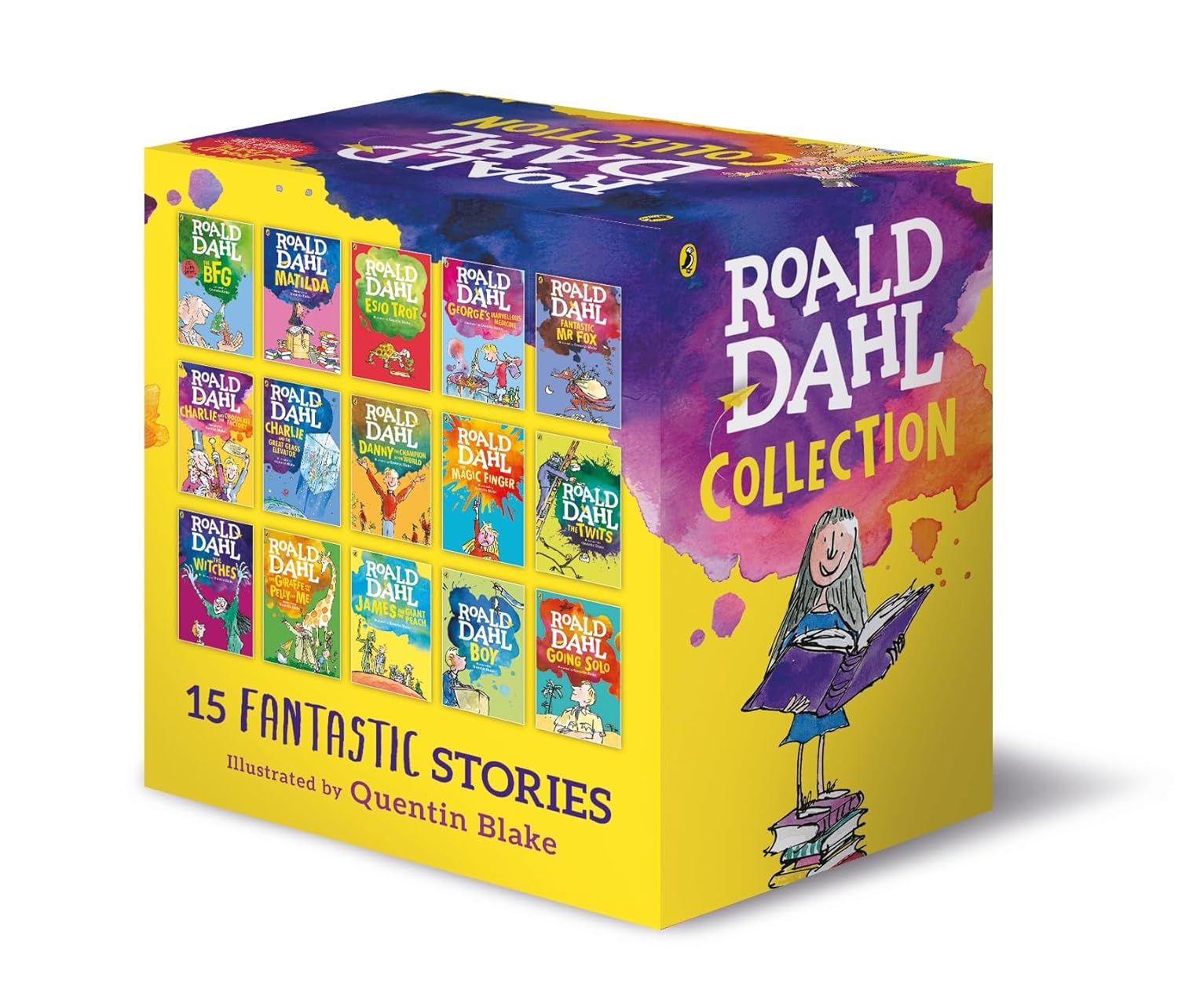 Amazon : Roald Dahl 15 Book Box Set Collection